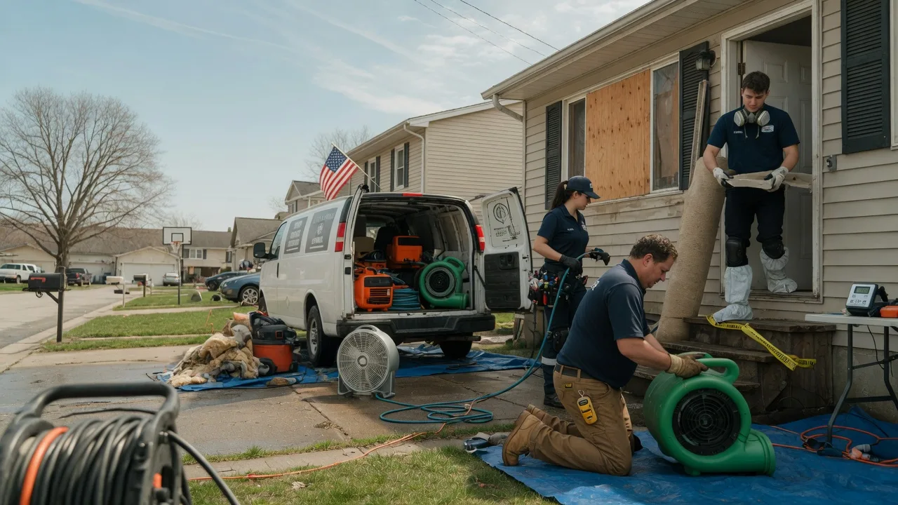 Water Damage Restoration in Pingree Grove, IL near me